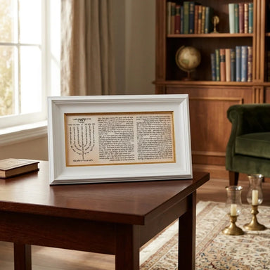 Framed Blessing 40*17 cm - "Pitum Haktoret"