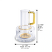 Acrylic Mayim Achronim with Plaque 11 cm - Gold