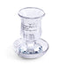 Crystal Kiddush Cup Without Stem "Blessing" 9 cm Contain 100ml // 3.4oz
