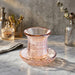 Crystal Kiddush Cup Without Stem "Blessing" 9 cm Contain 100ml // 3.4oz