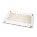 Glass Challah Tray 42*29 cm - Gold