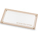 Elegant Glass Tray 37*20 cm - Gold