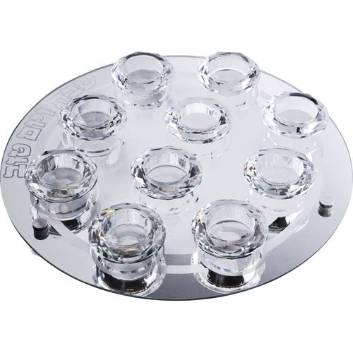 Crystal 10 Branches Candlesticks 33 cm