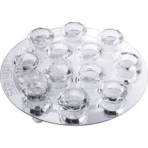 Crystal 12 Branches Candlesticks 33 cm