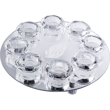 Crystal 8 Branches Candlesticks 27 cm