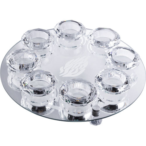 Crystal 8 Branches Candlesticks 27 cm