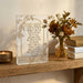 Acrilic Candle Mizmor L'todah 24x16cm