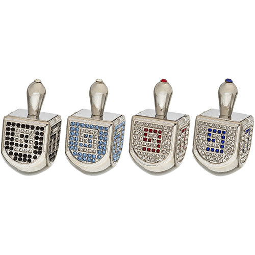 NICKEL DREIDEL Poh 4 CM (12)