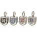NICKEL DREIDEL Poh 4 CM (12)