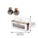 Glass Besamim Holder with Metal - 24 pcs