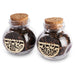 Glass Besamim Holder with Metal - 24 pcs
