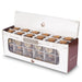 Glass Besamim Holder with Metal - 24 pcs