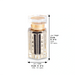 Crystal Besamim Holder 9 cm with Plaque