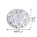 Crystal 8 Brenches Candlesticks 27 cm