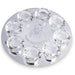 Crystal 8 Brenches Candlesticks 27 cm