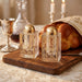 Crystal Salt & pepper Holders 6*4 cm with Laser Cut Plaque