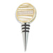 Crystal Wine Stopper 9 cm with Laser Cut Plaque