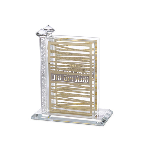 Crystal Matches Holder 11*14 cm - Striped