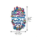 Metal Laser Cut Hebrew Home Blessing 16*11 cm