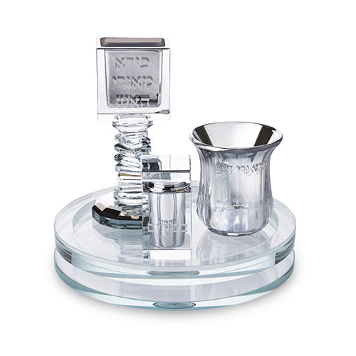 Crystal Havdala Set 20 cm
