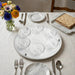 Glass & Crystal Passover Plate 40 cm