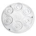 Glass & Crystal Passover Plate 40 cm