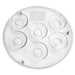 Glass & Crystal Passover Plate 40 cm