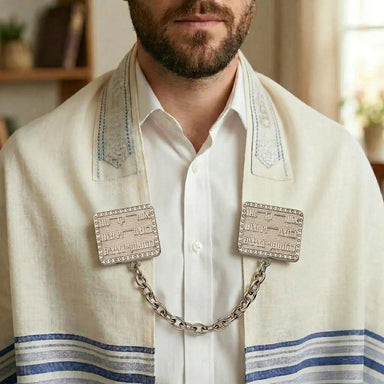 Nickel Tallit Clips 21 cm