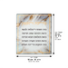 Reinforced Glass hebrew business Blessing 16*19 cm