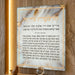 Reinforced Glass Candle Lighting Blessing 16*19 cm