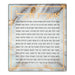 Reinforced Glass "Eshet Chail" Blessing 16*19 cm