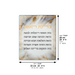 Reinforced Glass Hebrew Business Blessing 28*23 cm