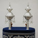 Pair of Rimonim for Torah 32 cm - Silver