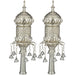 Pair of Rimonim for Torah 32 cm - Silver