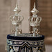 Pair of Rimonim for Torah 32 cm - Silver