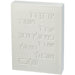 Polymer Picture Block 22*16 cm Blessing - White