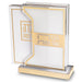 Lucite Hagadah Display 18x24 cm with Set of 6 pcs Hagadah