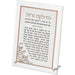 Lucite Framed Blessing - Candle Lighting 25*18.5cm - with Embroidery