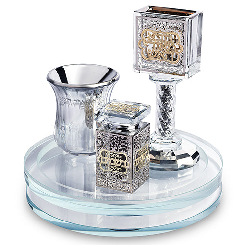 Crystal Havdala Set 20cm