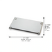 Crystal Tray for Candle Holders 23*13 cm
