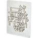Polymer Blessing 33.5x25.3cm - Silver