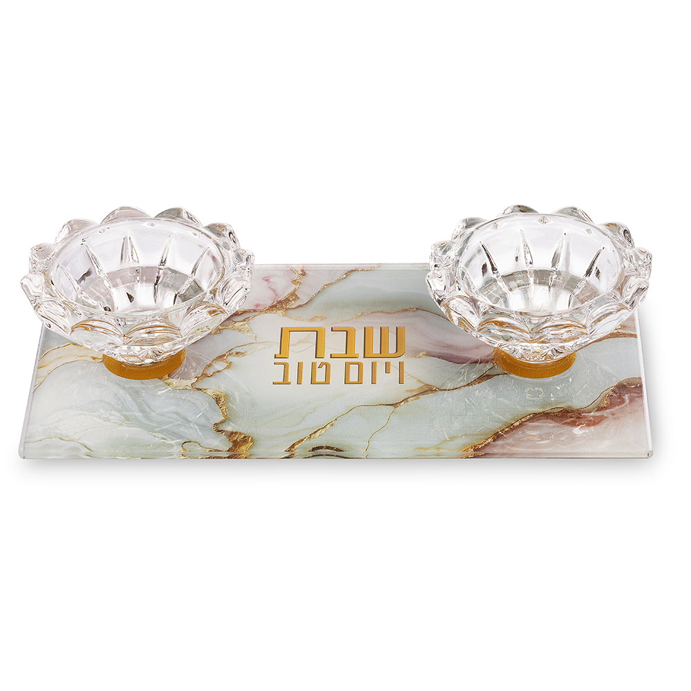 Glass Candlesticks 18*10 cm