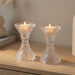 Glass Candlesticks 10 cm