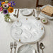Glass & Crystal Passover Plate 40 cm