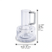Acrylic Mayim Achronim with Plaque 11 cm