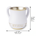 Polymer Washing Cup 14 cm - Gold