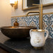 Polymer Washing Cup 14 cm - Gold