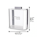 Clear Lucite Stand for Matzah 22*26 cm