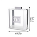 Clear Lucite Stand for Matzah 22*26 cm