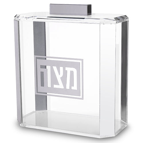 Clear Lucite Stand for Matzah 22*26 cm